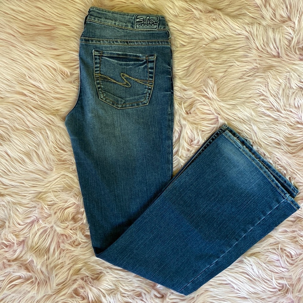 Silver Jeans | Aiko fit wide leg boot cut Sz 30